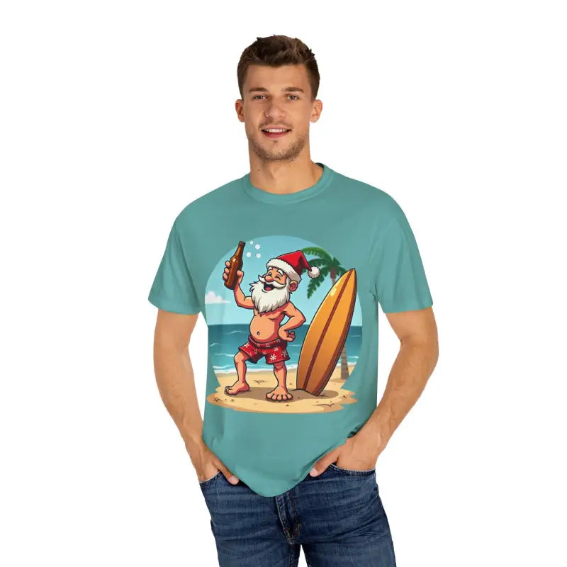 Ocean State Styles T Shirt Santa Unisex Surf Beer Edition