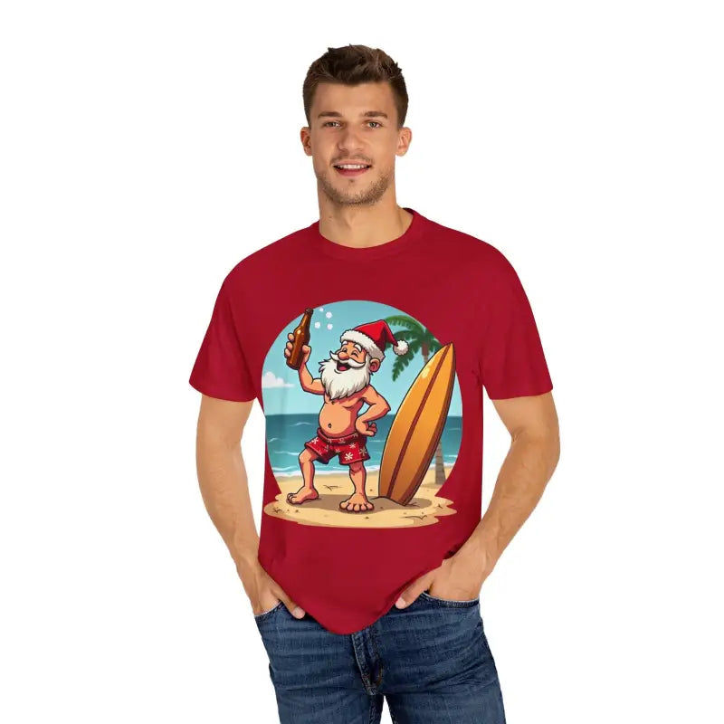 Ocean State Styles T Shirt Santa Unisex Surf Beer Edition