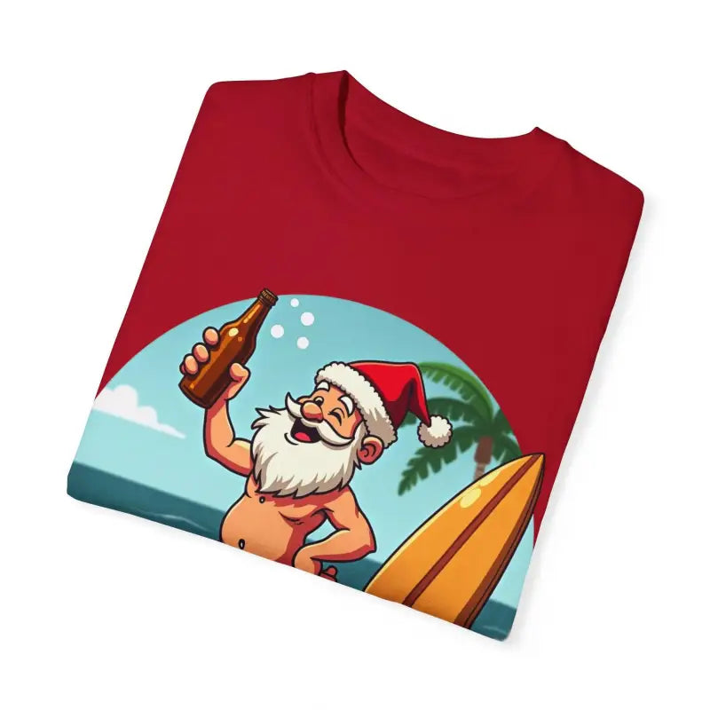Ocean State Styles T Shirt Santa Unisex Surf Beer Edition