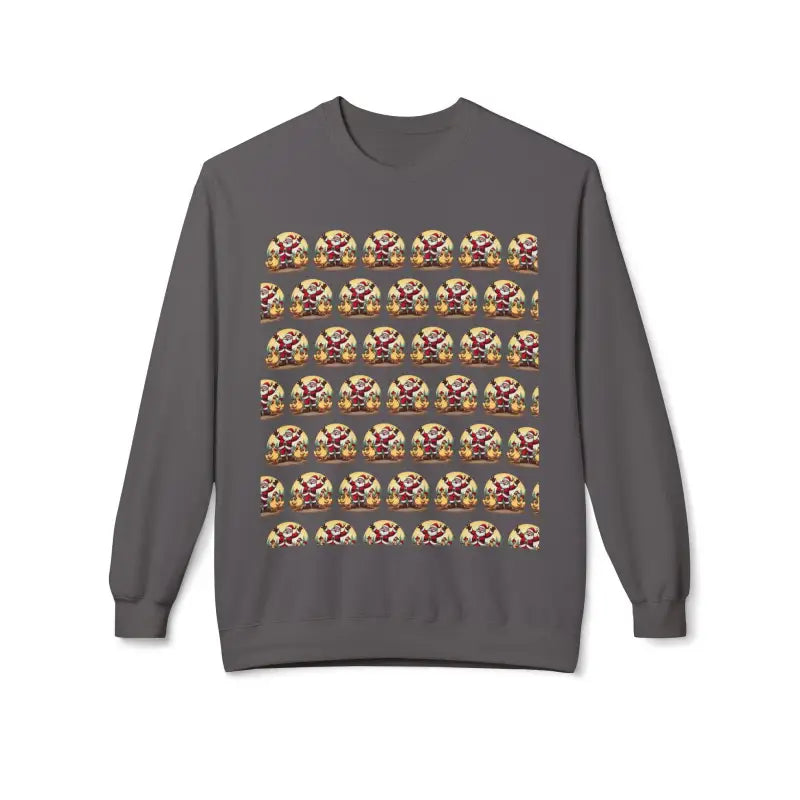 Ocean State Styles Unbranded Santa With His Chicks Fleece