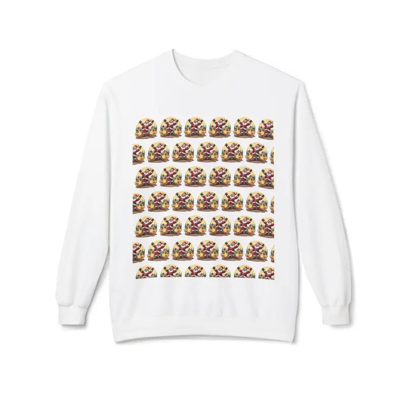 Ocean State Styles Unbranded Santa With His Chicks Fleece
