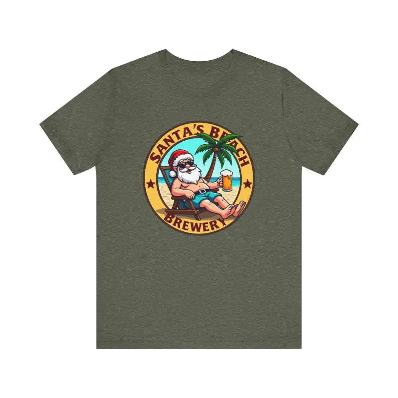 Ocean State Styles T Shirt Santas Beach Brewery Medium