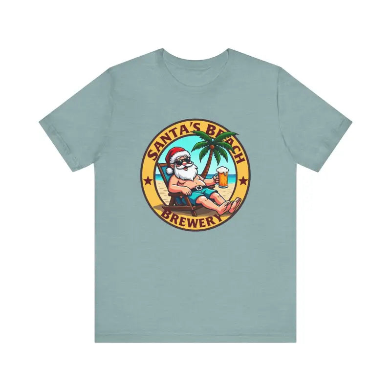 Ocean State Styles T Shirt Santas Beach Brewery Medium