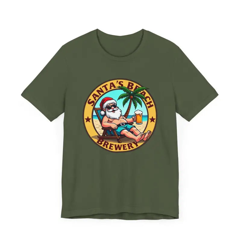 Ocean State Styles T Shirt Santas Beach Brewery Medium