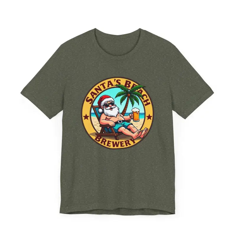 Ocean State Styles T Shirt Santas Beach Brewery Medium