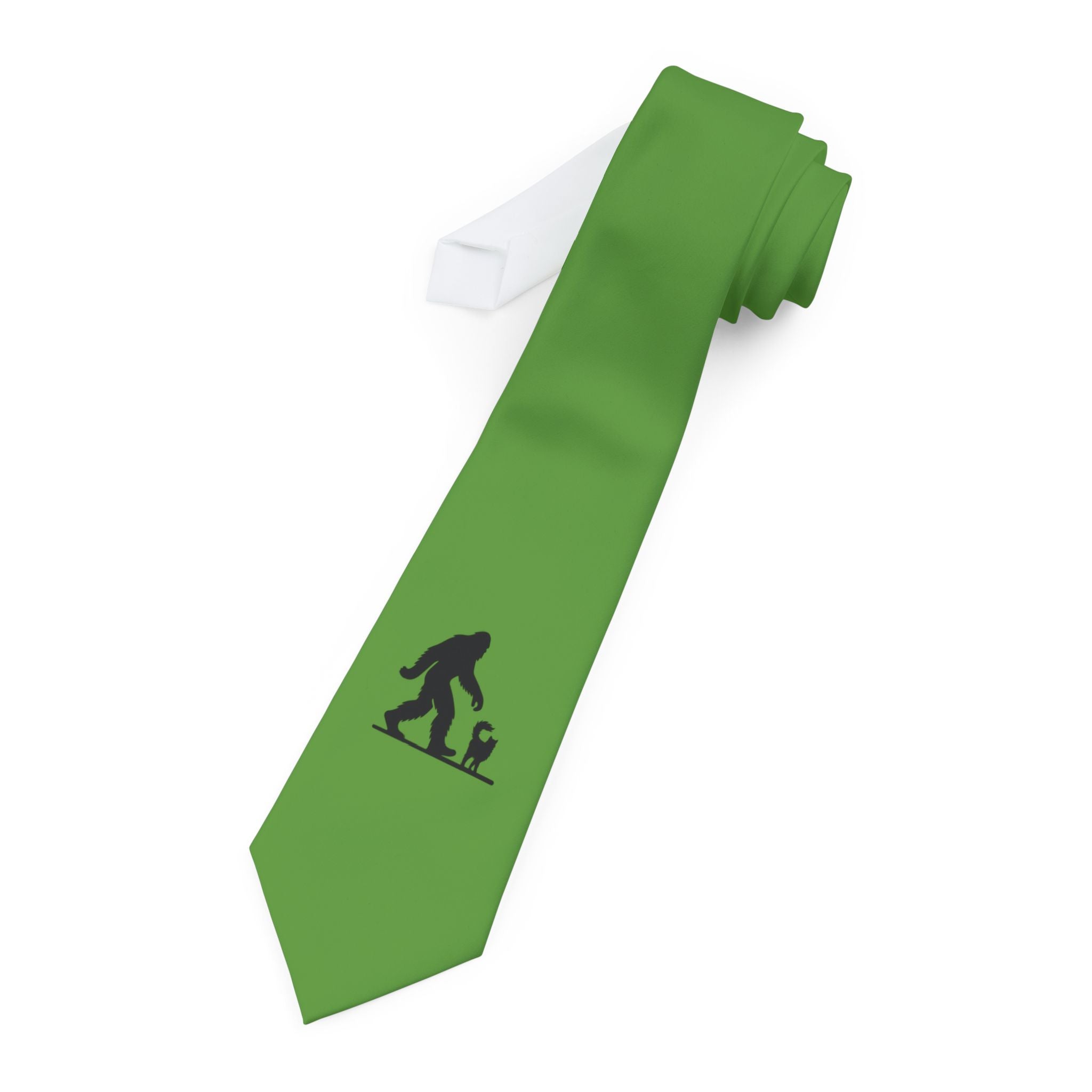 Sasquatch Adventure Necktie - Perfect for Nature Lovers & Outdoor Enthusiasts