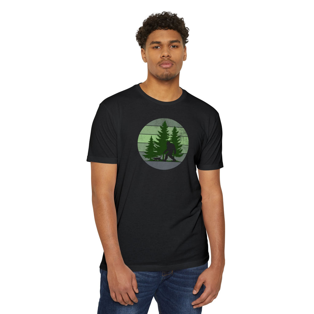 Sasquatch & Sascat Unisex CVC Jersey T-shirt