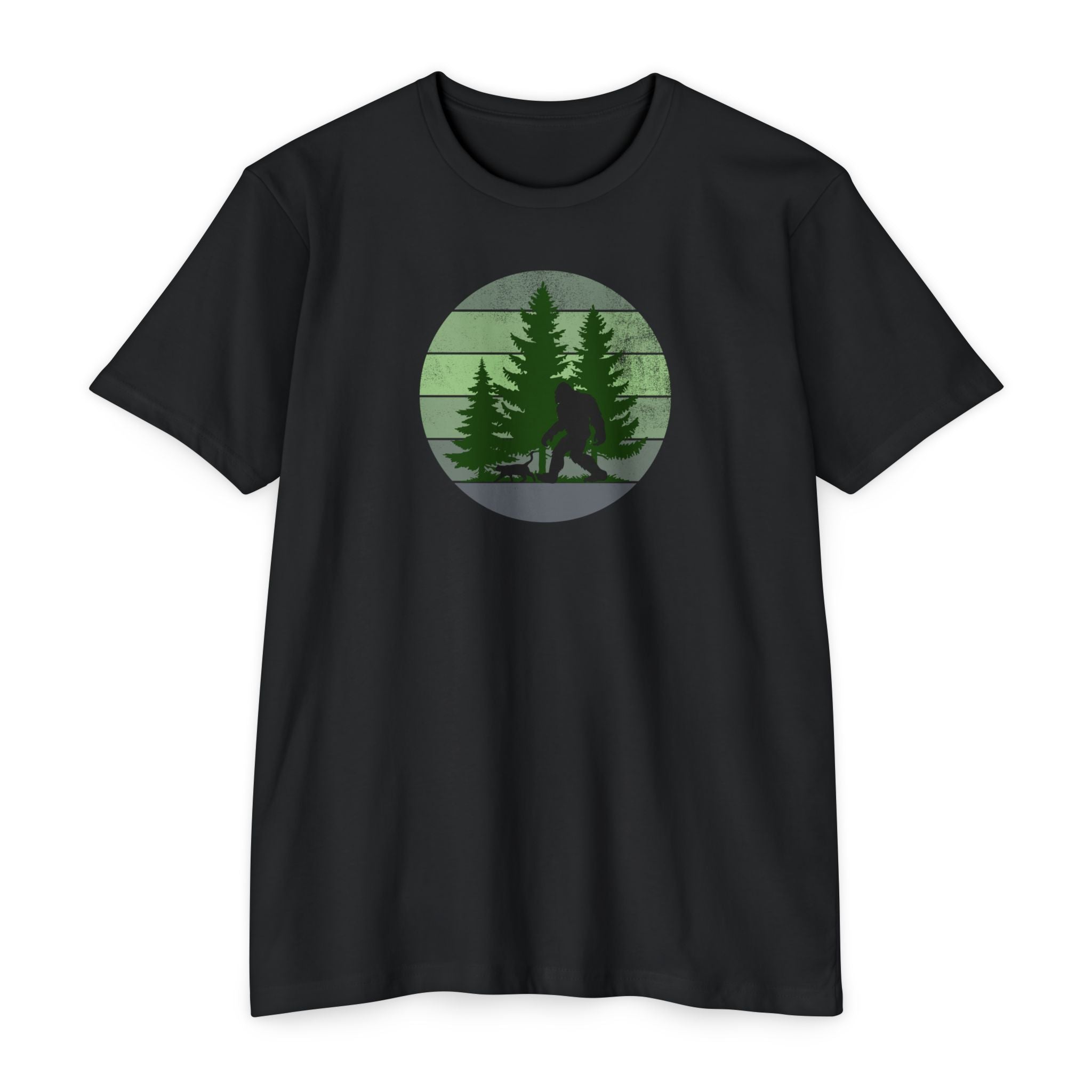 Sasquatch & Sascat Unisex CVC Jersey T-shirt