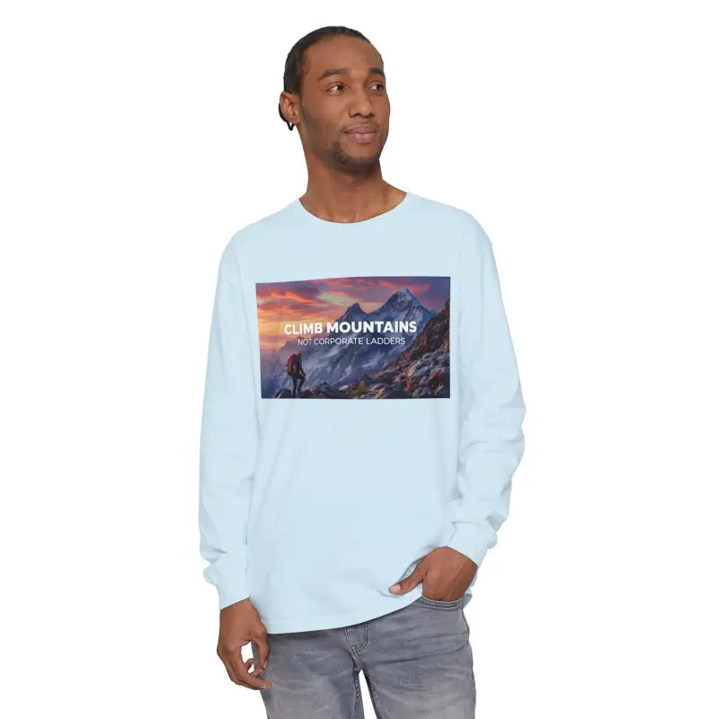 Ocean State Styles Long Sleeve T Shirt Scenic Mountain