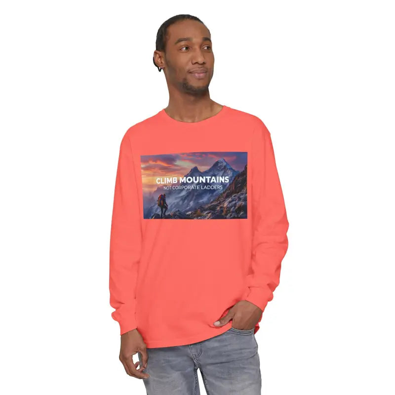 Ocean State Styles Long Sleeve T Shirt Scenic Mountain