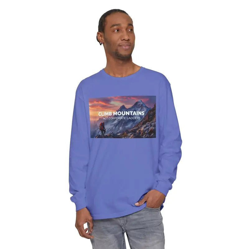 Ocean State Styles Long Sleeve T Shirt Scenic Mountain