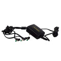 4.5V 3-Output Adapter Black Power Plug
