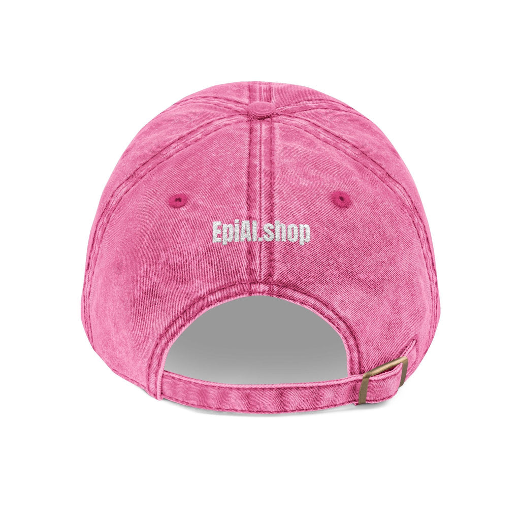 Seize the Day Vintage-Style Embroidered Cap
