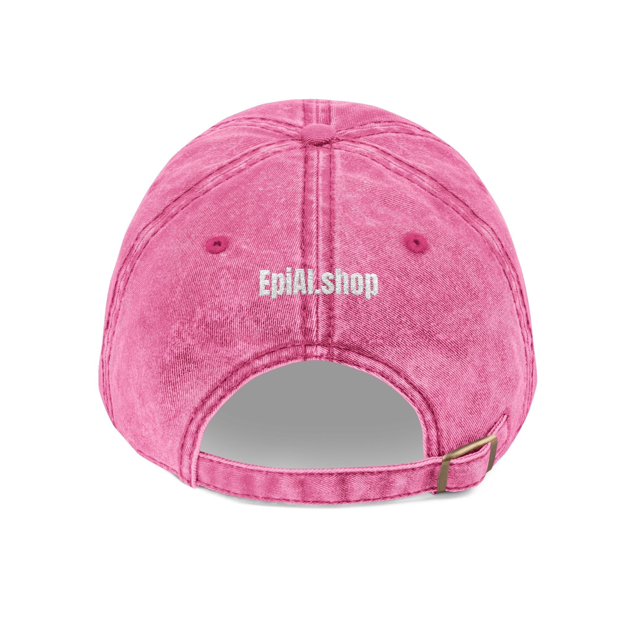 Seize the Day Vintage-Style Embroidered Cap