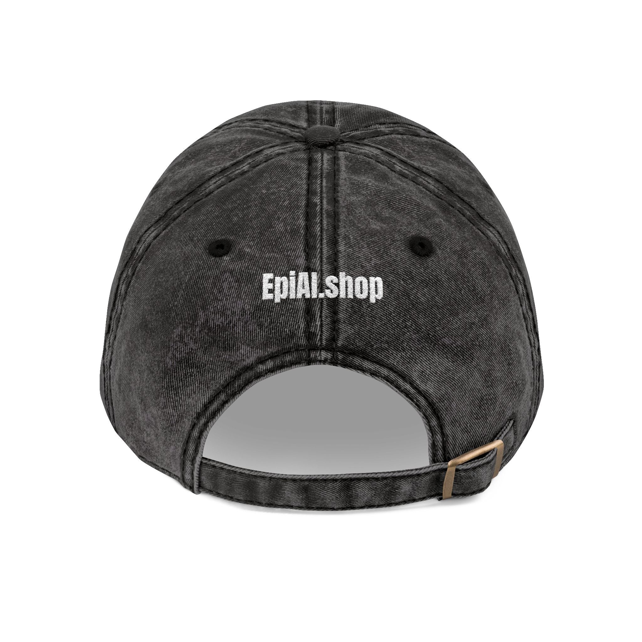 Seize the Day Vintage-Style Embroidered Cap