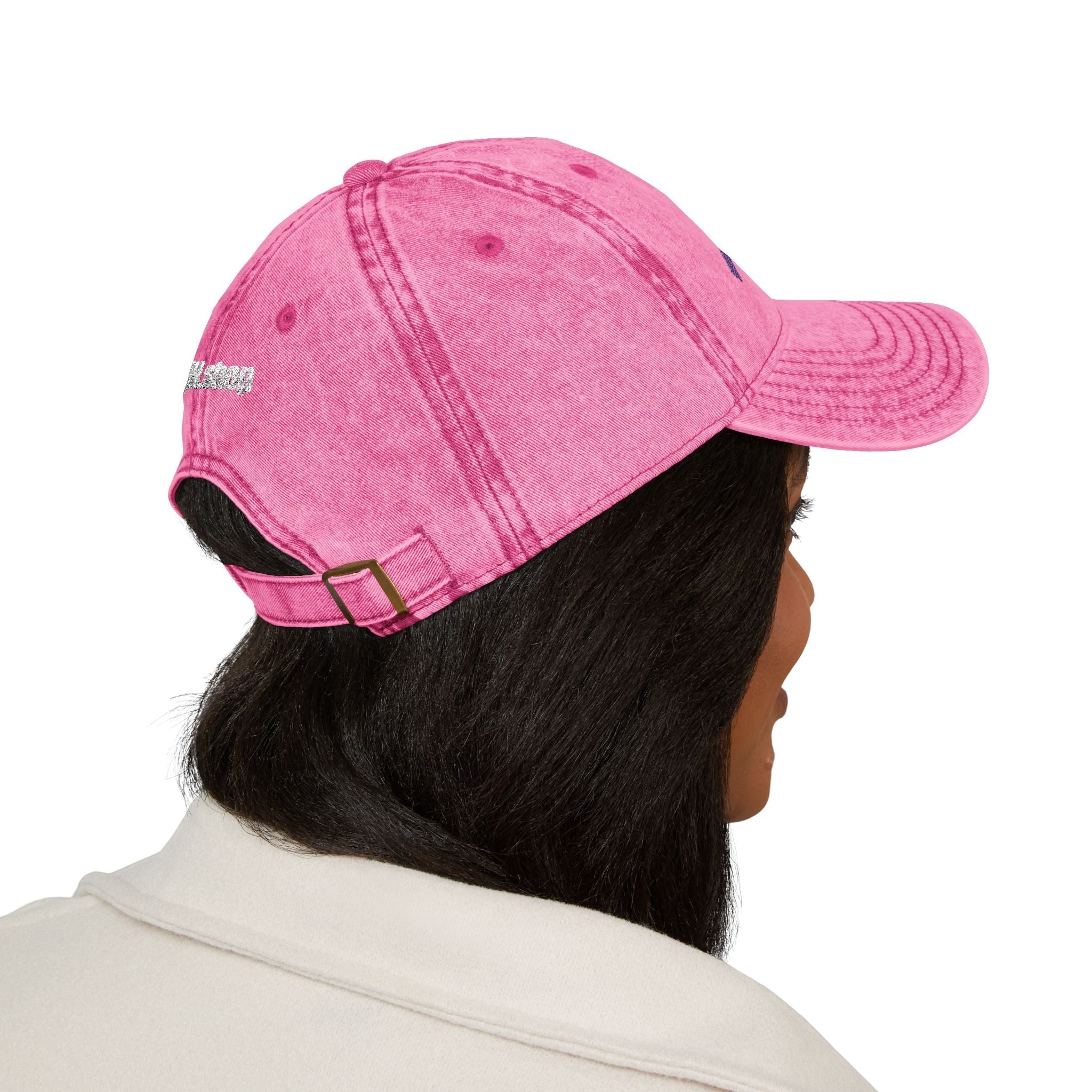Seize the Day Vintage-Style Embroidered Cap