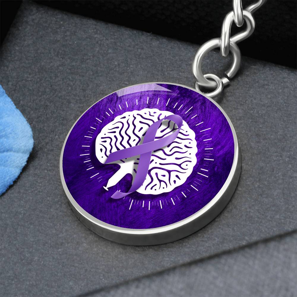 Neurostrong Seizure Awareness Keychain