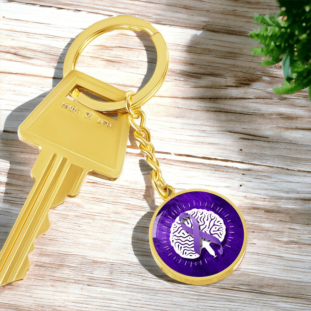 Neurostrong Seizure Awareness Keychain