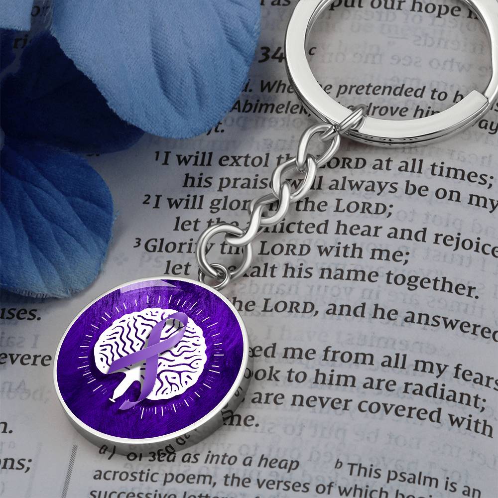 Neurostrong Seizure Awareness Keychain