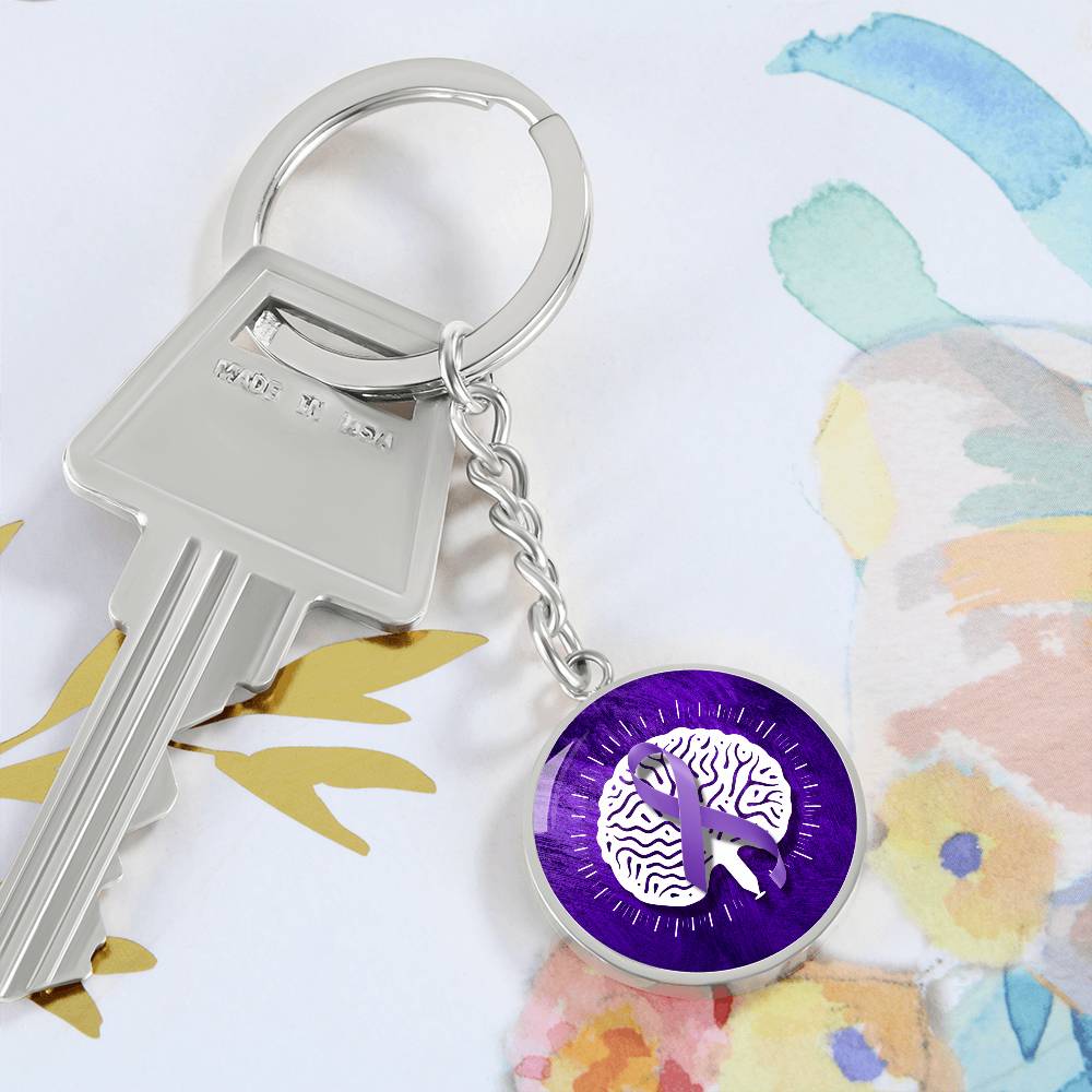 Neurostrong Seizure Awareness Keychain