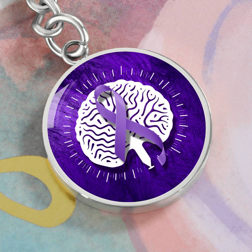Neurostrong Seizure Awareness Keychain