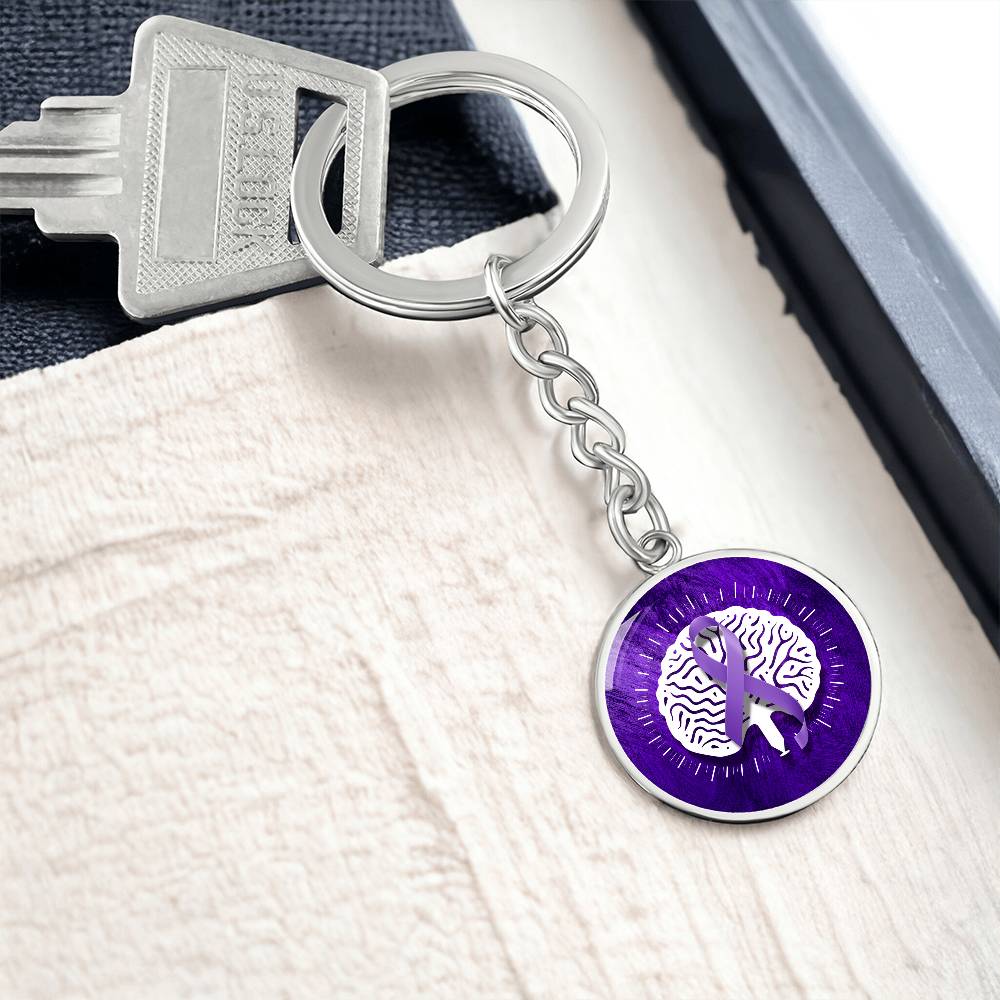 Neurostrong Seizure Awareness Keychain