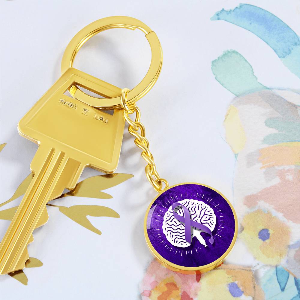 Neurostrong Seizure Awareness Keychain