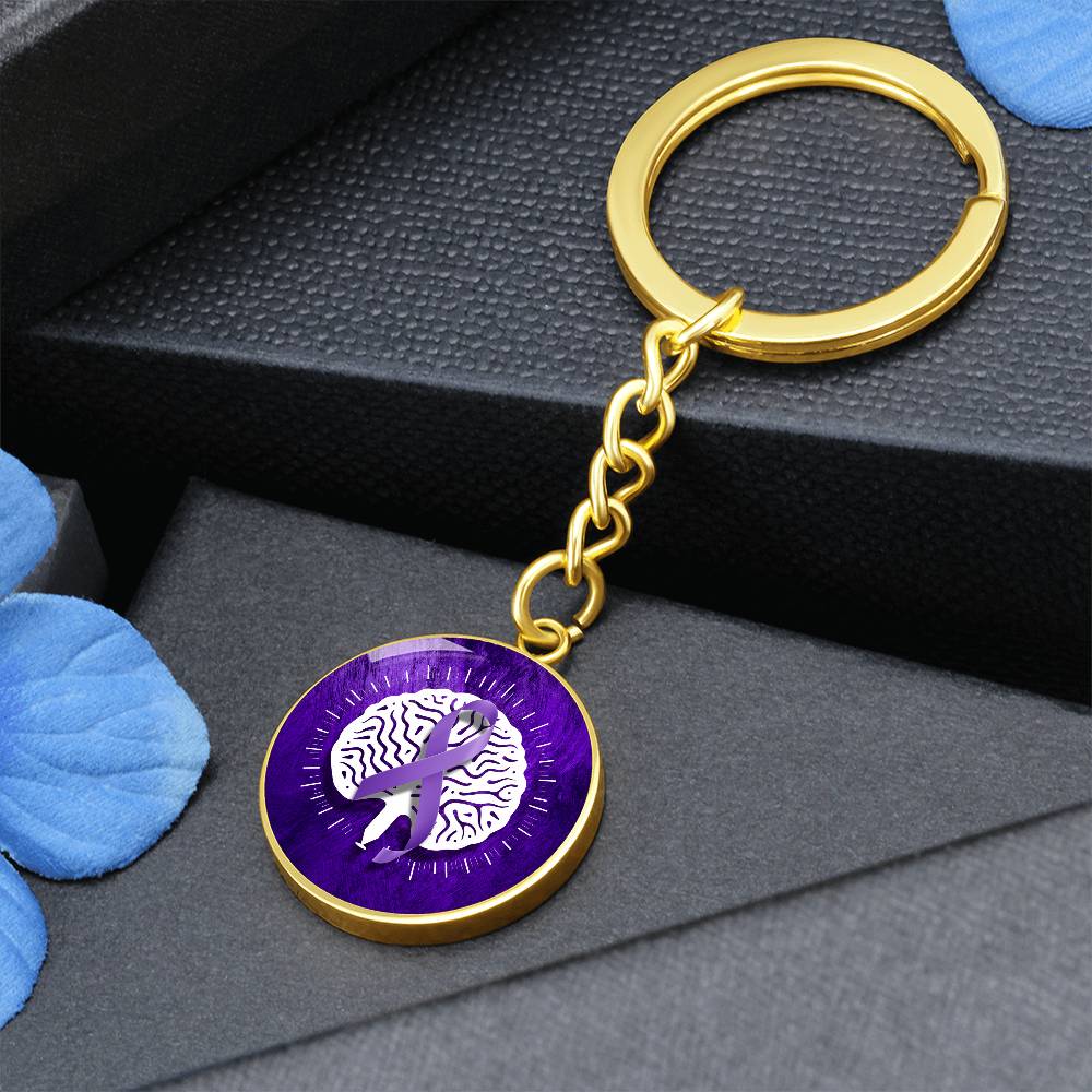 Neurostrong Seizure Awareness Keychain