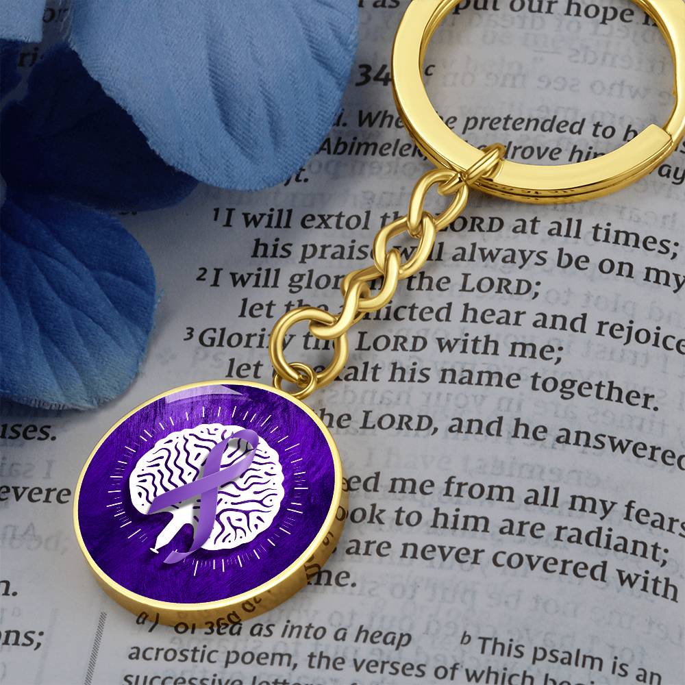 Neurostrong Seizure Awareness Keychain