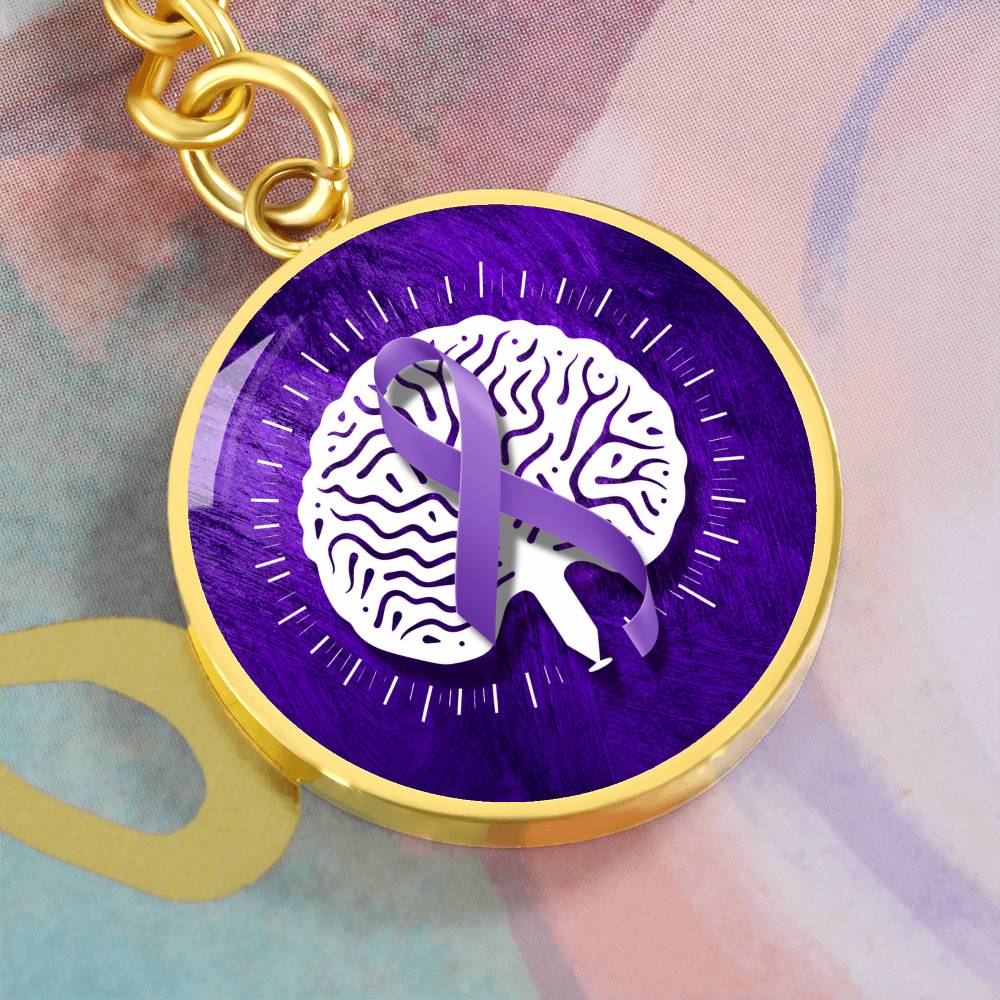 Neurostrong Seizure Awareness Keychain