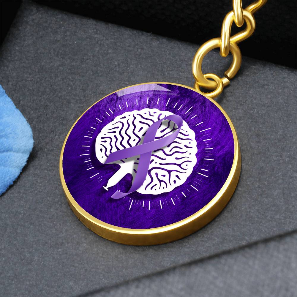 Neurostrong Seizure Awareness Keychain