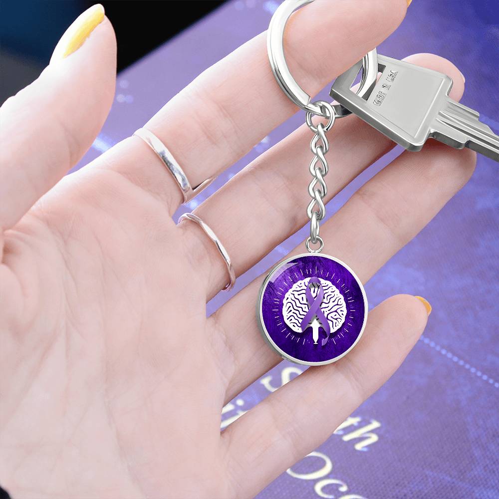 Neurostrong Seizure Awareness Keychain