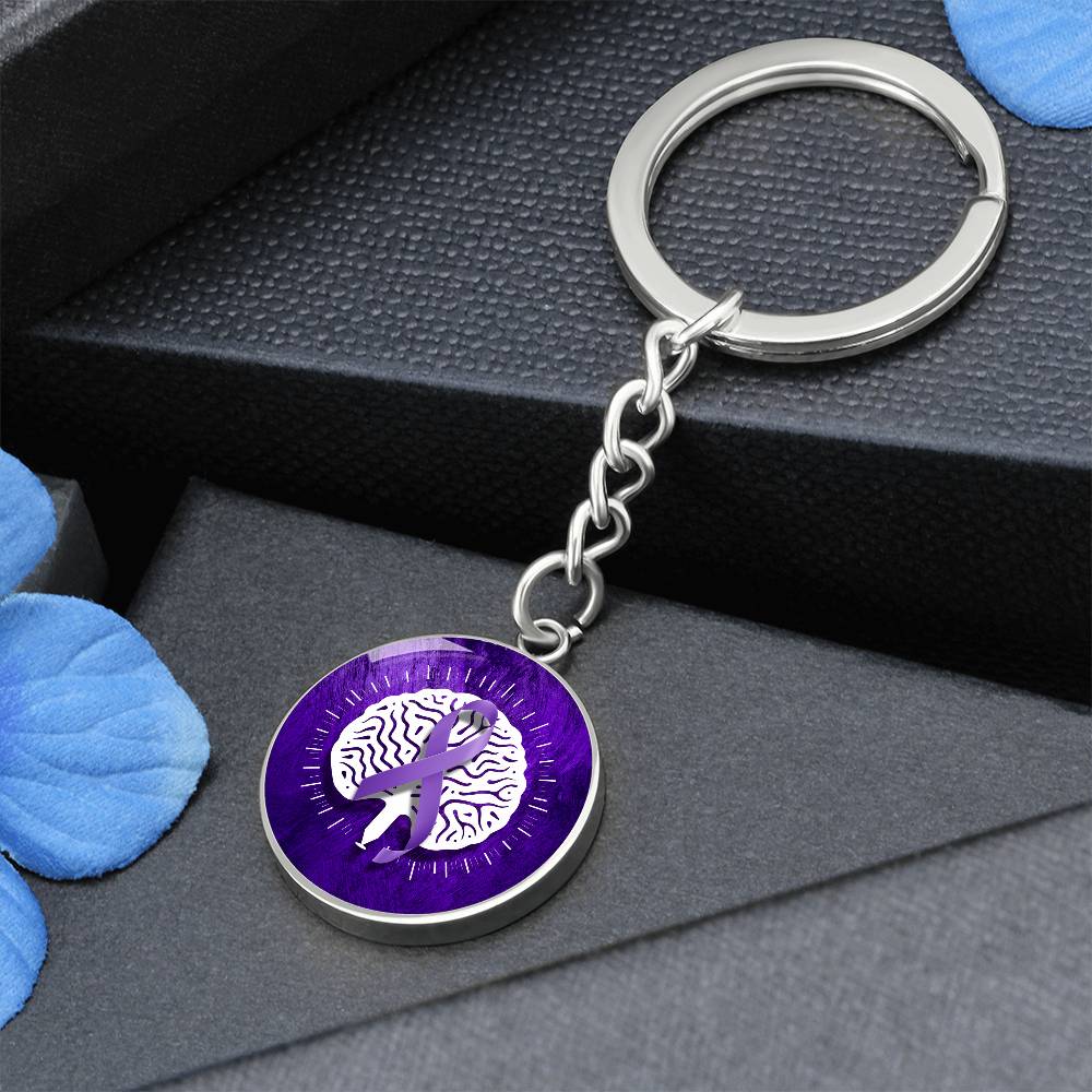 Neurostrong Seizure Awareness Keychain