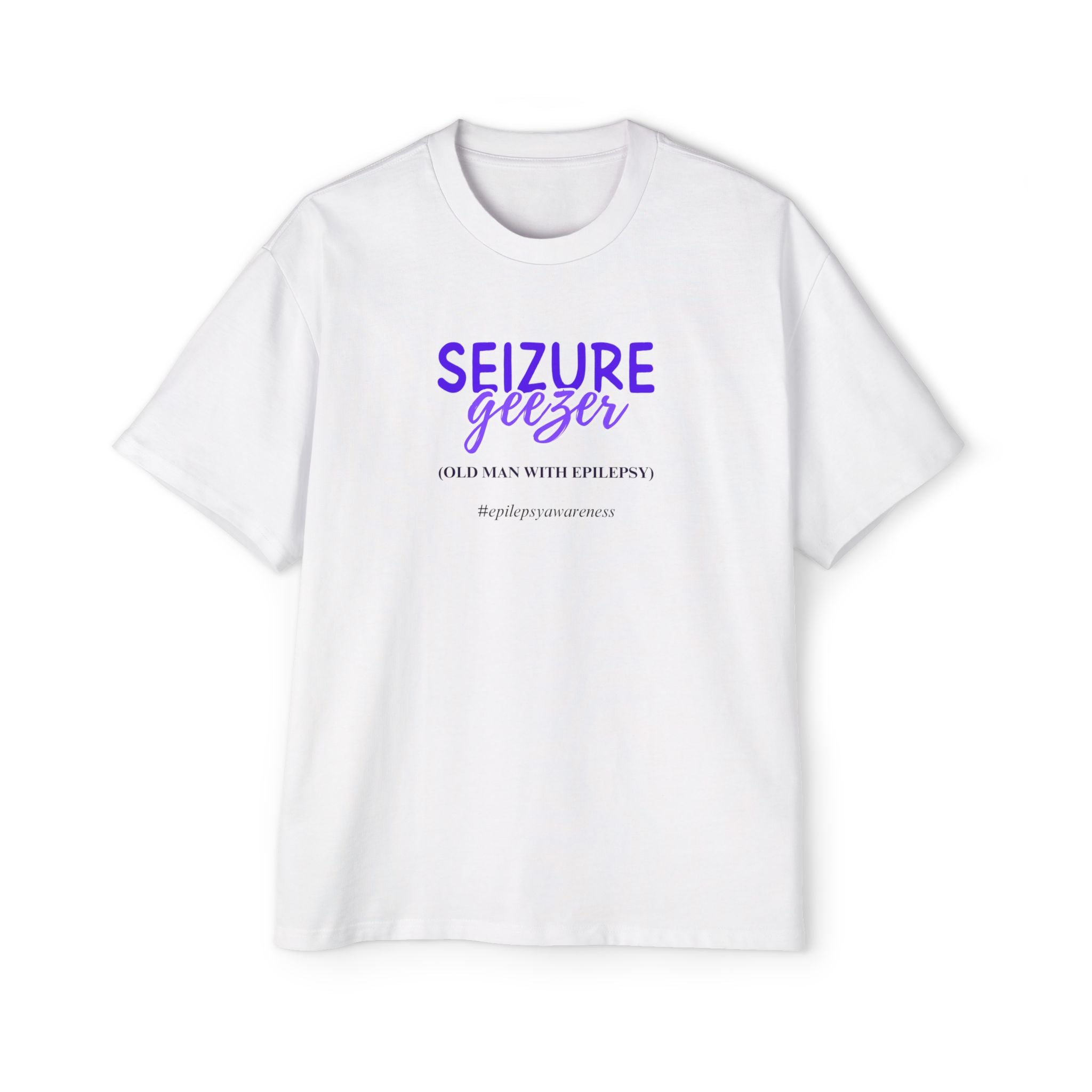 Seizure Awareness Oversized Tee for Seizure Geezers