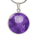 Glitch Halo Seizure Brain Necklace