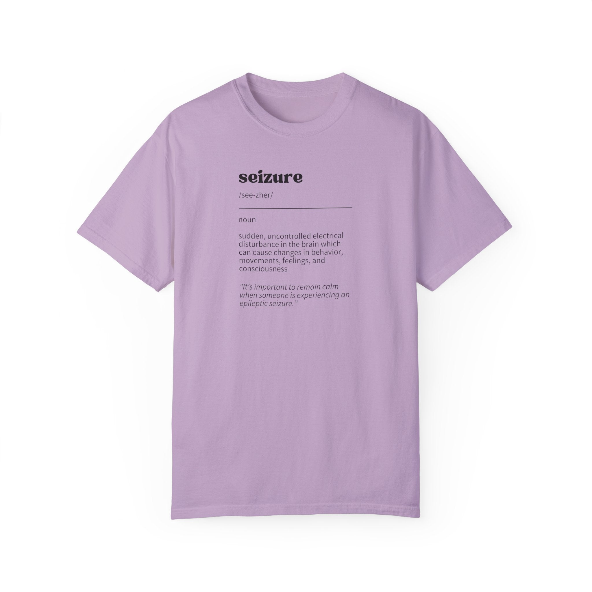 Seizure Definition Unisex Garment-Dyed T-shirt
