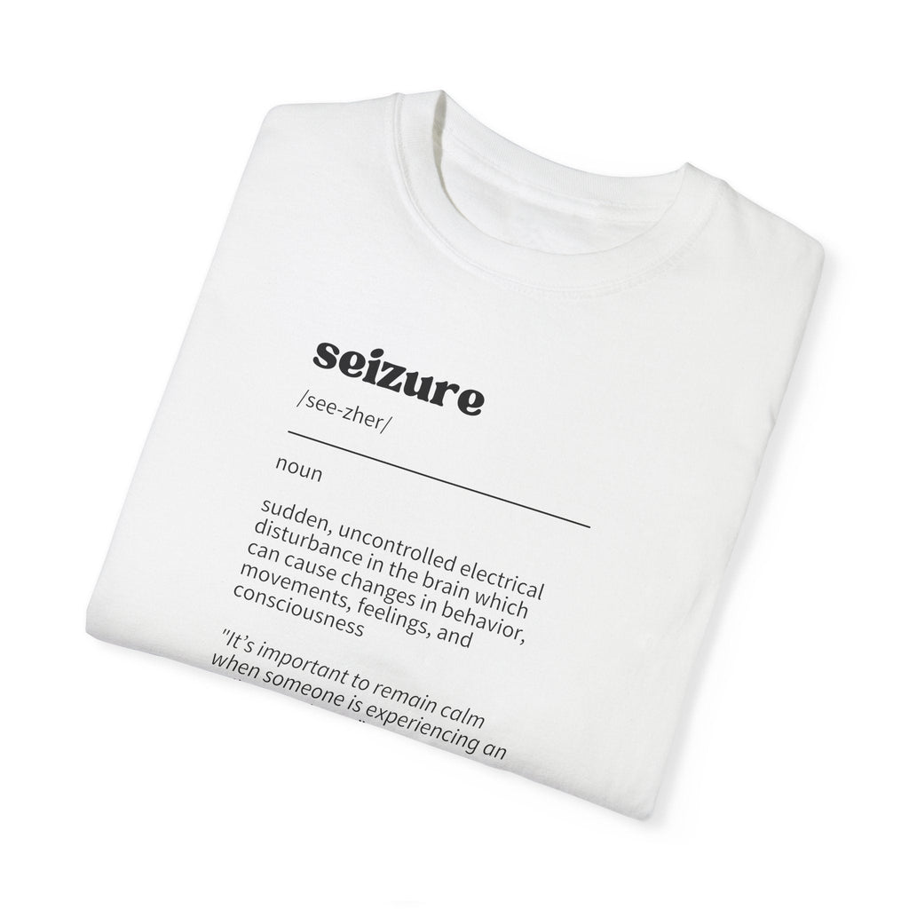 Seizure Definition Unisex Garment-Dyed T-shirt