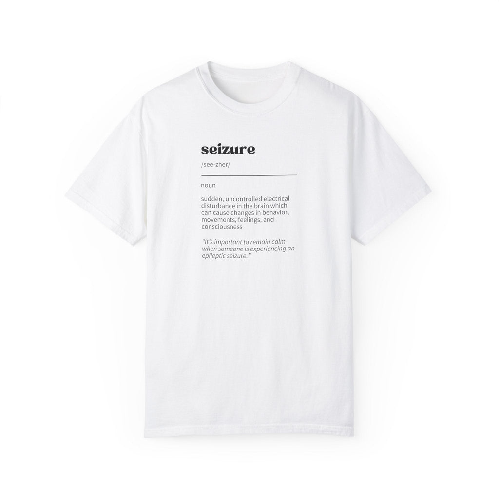 Seizure Definition Unisex Garment-Dyed T-shirt