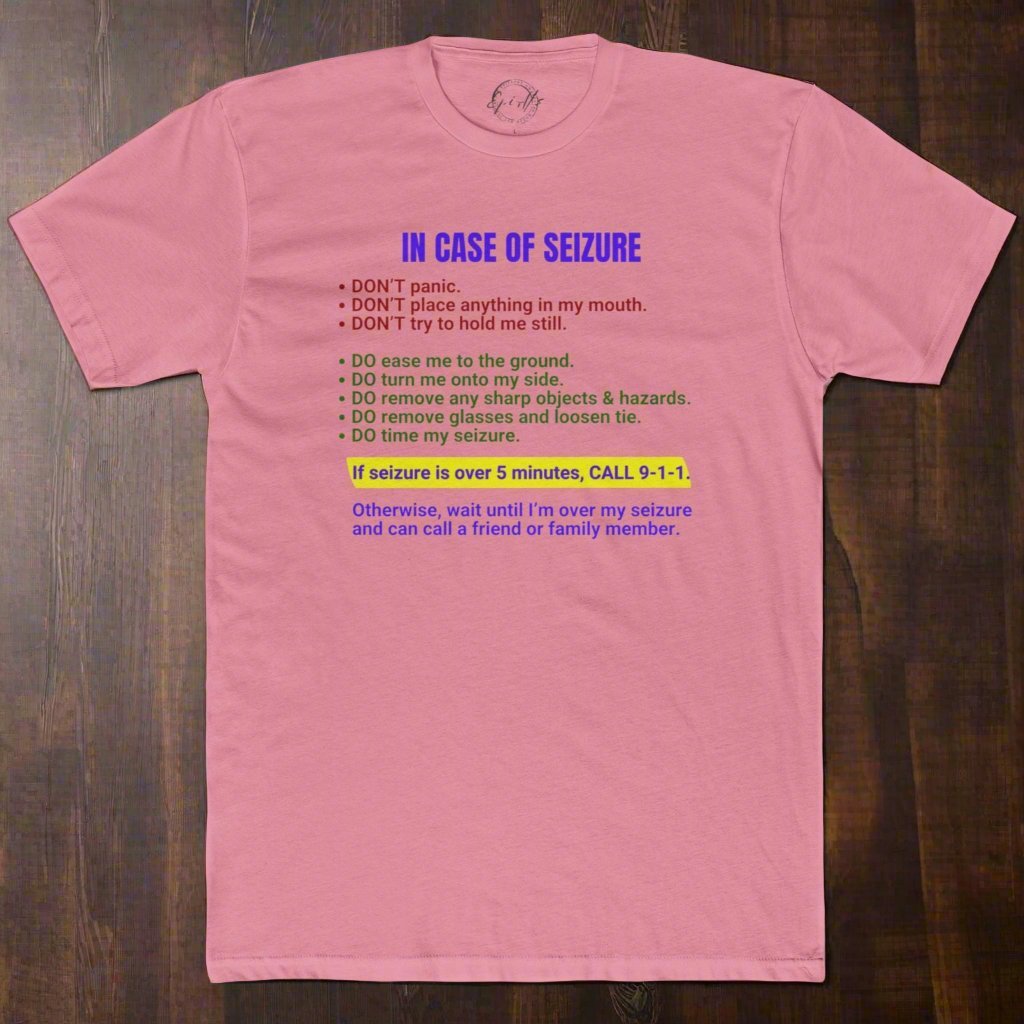 Seizure First Aid Unisex Cotton Crew Tee