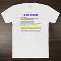 Seizure First Aid Unisex Cotton Crew Tee