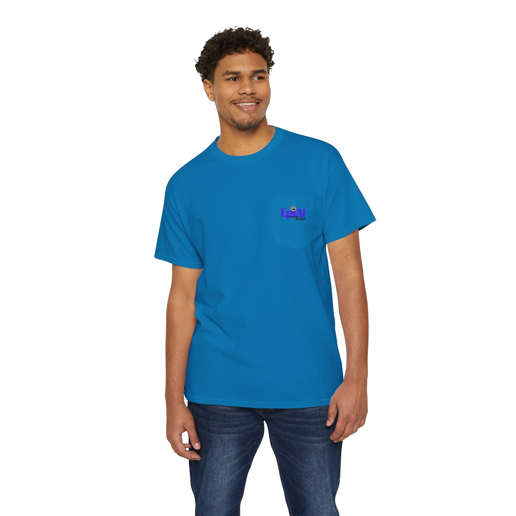 Seizure First Aid Unisex Heavy Cotton Pocket Tee