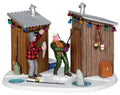 Friendly Competition Fishing Shacks