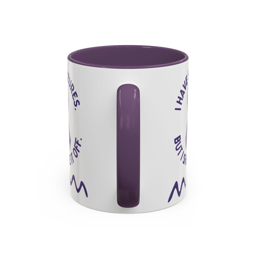 Shake It Off Coffee Cup for Epilepsy Awareness