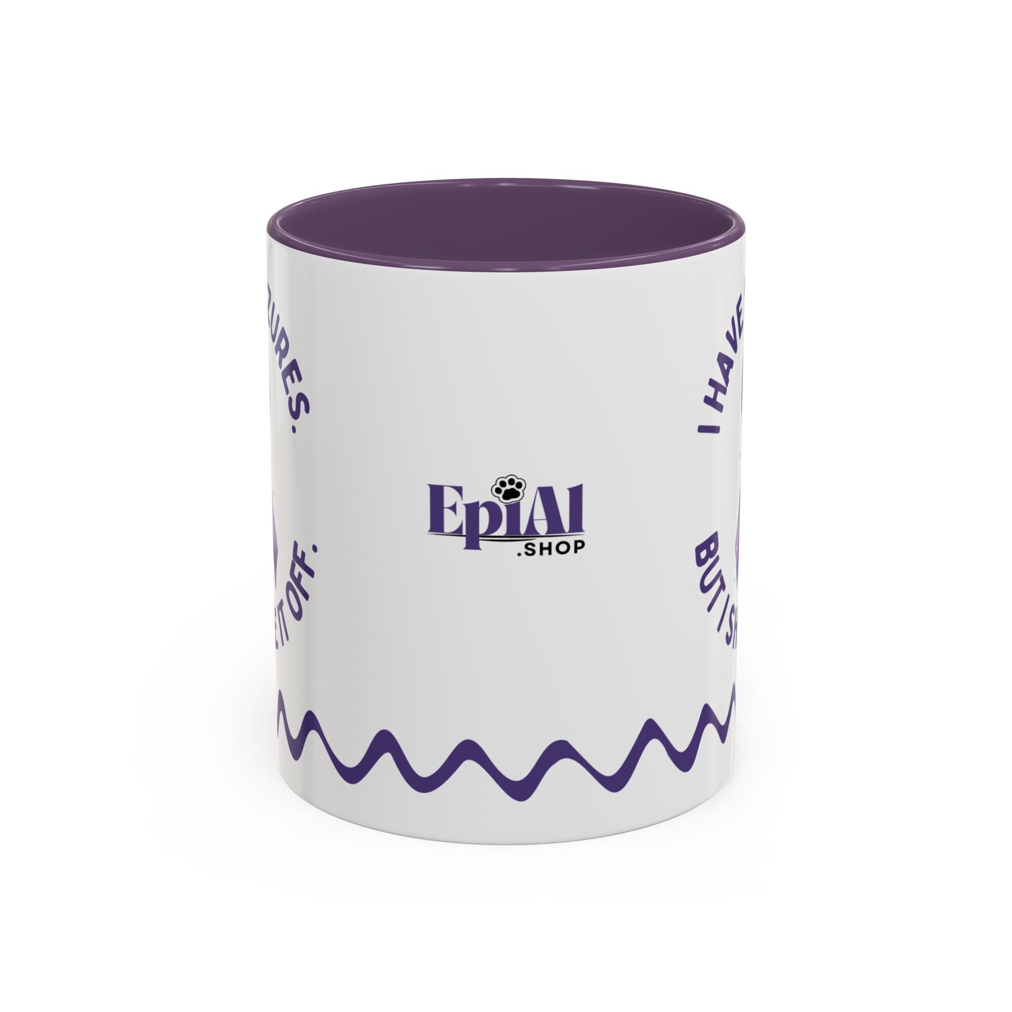 Shake It Off Coffee Cup for Epilepsy Awareness