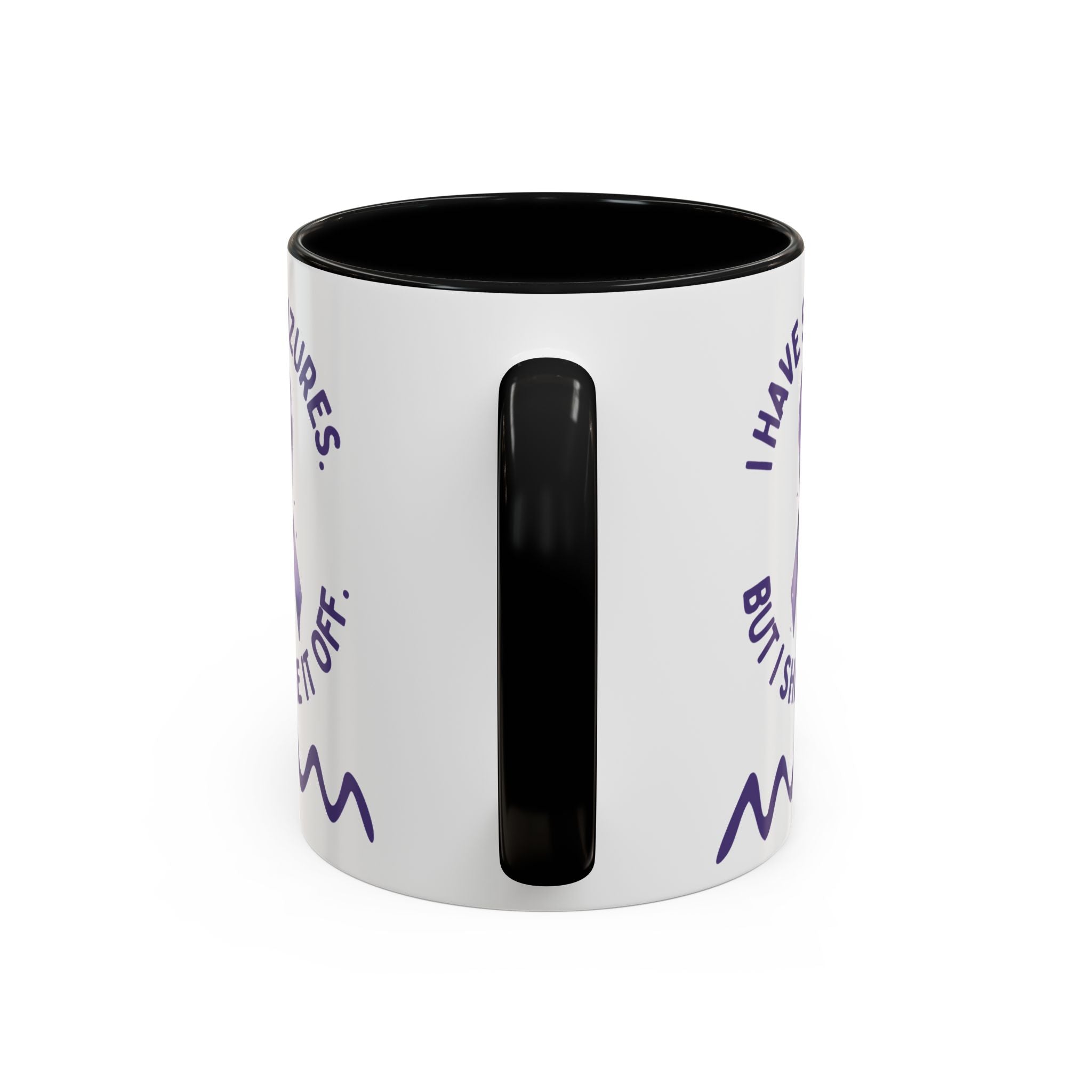 Shake It Off Coffee Cup for Epilepsy Awareness