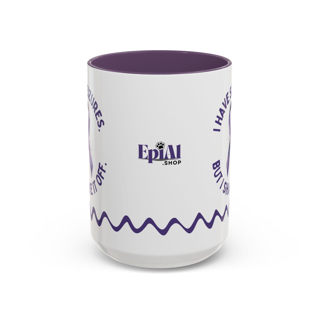 Shake It Off Coffee Cup for Epilepsy Awareness