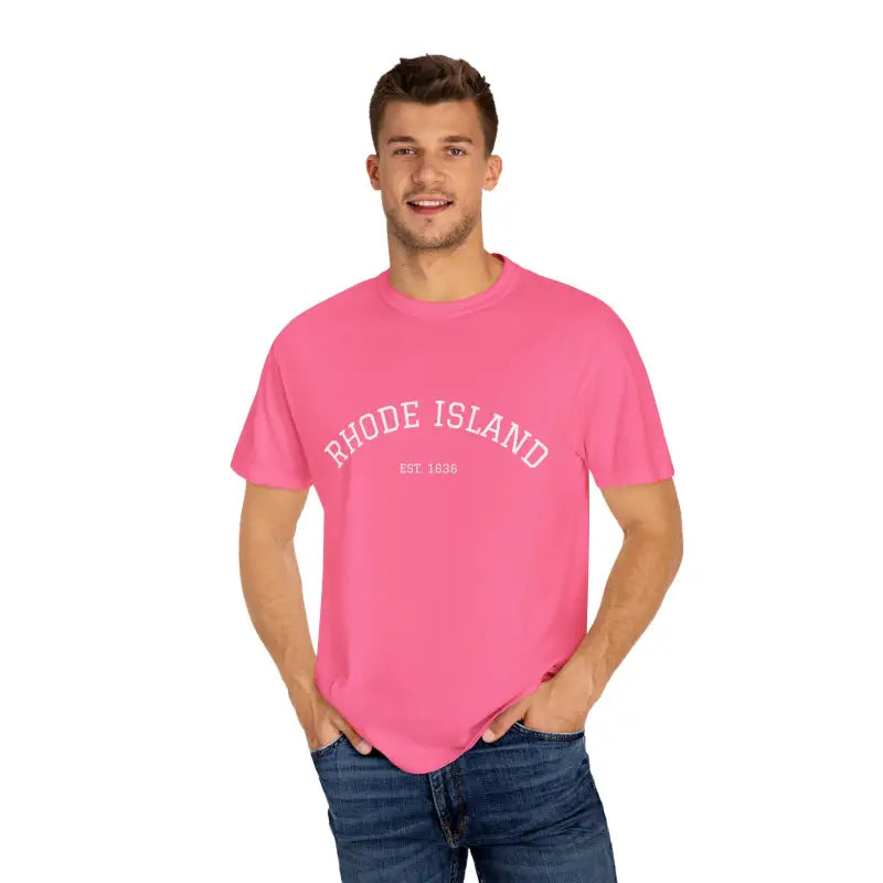 Ocean State Styles T Shirt Block Island 1661 Coastal Tee