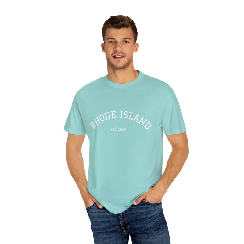 Ocean State Styles T Shirt Block Island 1661 Coastal Tee