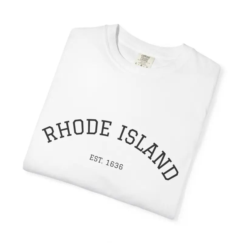 Ocean State Styles T Shirt Block Island 1661 Coastal Tee