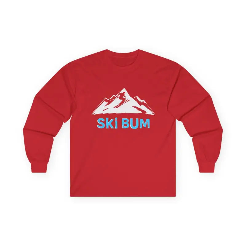 Ocean State Styles T Shirt Ski Bum Mountain Graphic Design
